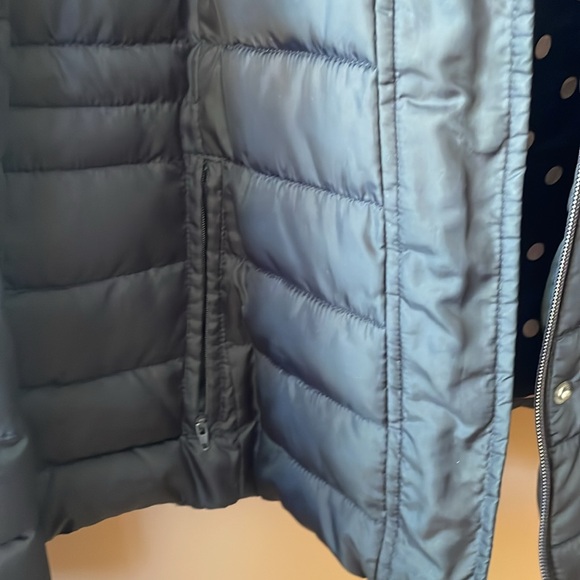 Colebrook Removable Hooded Puffer Jacket- Navy- Large - Picture 3 of 11